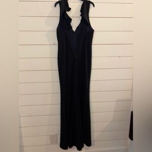 Lulu's Classic Navy Maxi Dress